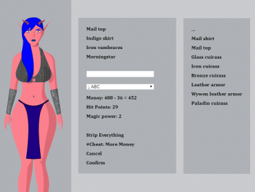 Fake AI transformation porn game having breast expansion feature