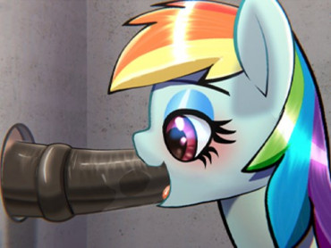 Pony Gloryhole Interactive Game - adult hentai mlp, blowjob simulator