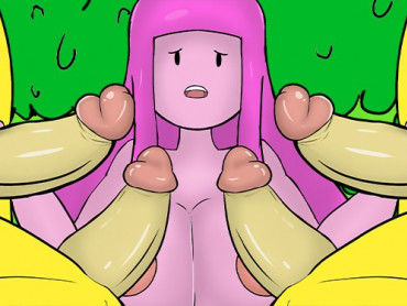 Bubblegum Adventure parody game